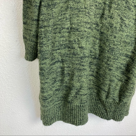 Torrid Open Front Dark Green Black Cardigan L 12 0 - Picture 7 of 12